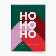 Poszter, Ünnepek: HO HO HO, 30x40