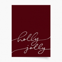 Poszter, Ünnepek: Holly Jolly, 40x60