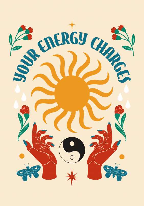 Poszter, Tarot: Energia, 30x40