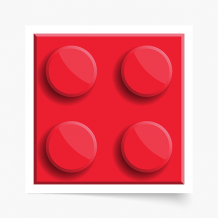 Poszter, Betétek: Piros, 30x30