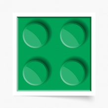 Poszter, Betétek: Zöld, 30x30
