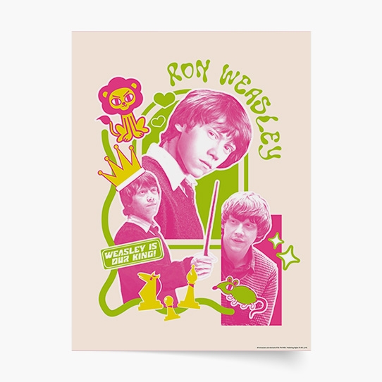 Poszter, Harry Potter: Weasley király, 50x70