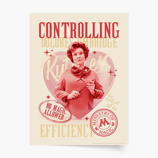 Poszter, Harry Potter: Dolores Umbridge, 30x40