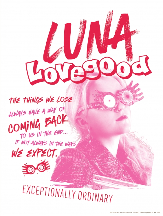 Poszter, Harry Potter: Luna Lovegood - Kivételesen átlagos, 30x40