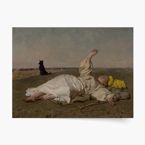 Poszter, Józef Chełmoński "Indián nyár", 40x30