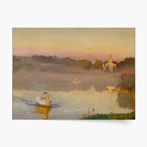 Poszter, Józef Chełmoński "A tavacska Radziejowicében", 40x30