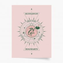 Poszter, Harry Potter: Hugrabugos, 50x70