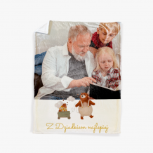 Koc A legjobb a nagypapával, M, 75x103 cm