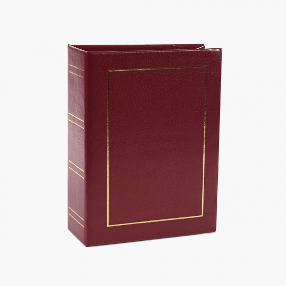 Fotóalbum fekete oldalak BURGUNDY 100 fotó, 10x15 cm