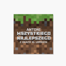 Fotókártya Neki: Pixelek, 14x14 cm