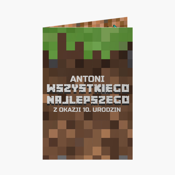 Fotókártya Neki: Pixelek, 20x30 cm