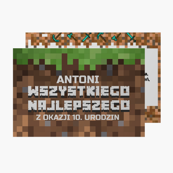 Fotókártya Neki: Pixelek, 15x10 cm