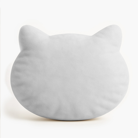 3D személyre szabott párna, Bársony, A CAT-projekted, 33X33 cm