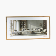 Fényképtartó keret panorámás 100x50 tölgyfa, 100x50 cm