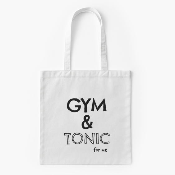 Pamut táska, 38x46, Gym&Tonic