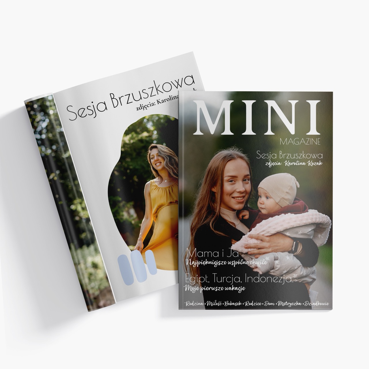 Mini Magazin fotókönyv, 20x30 cm