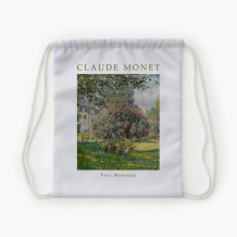 Hátizsák-zsák, 30x38, Monet "Parc Monceau"