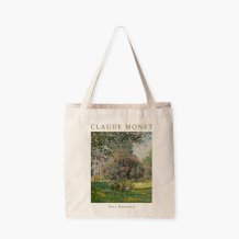 Pamut táska, 38x42x10, Monet "Parc Monceau"