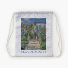 Hátizsák-zsák, 30x38, Monet "Kert"