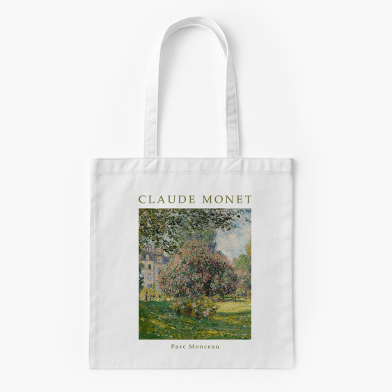 Pamut táska, 38x46, Monet "Parc Monceau"