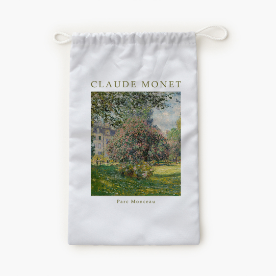 Papucs táska, 30x45, Monet "Parc Monceau"