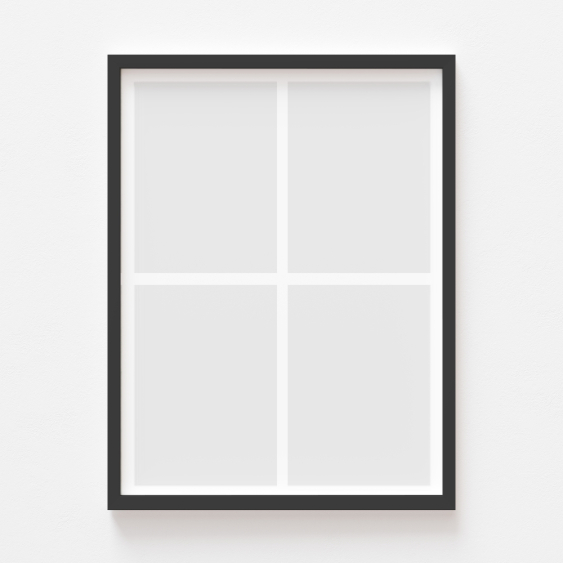 Plakát, A posztered, 4 elem fekete kerettel, 21x30