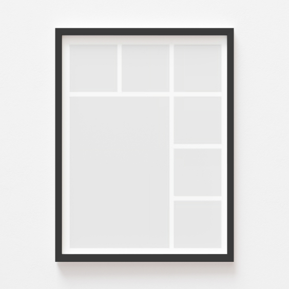 Plakát, A posztered, 7 elem fekete kerettel, 21x30