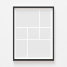 Plakát, A posztered, 7 elem fekete kerettel, 21x30