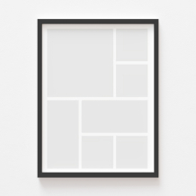 Plakát, A posztered, 7 elem fekete kerettel, 21x30