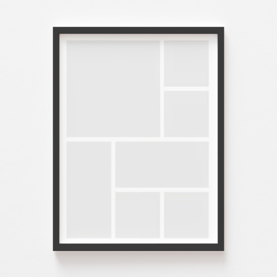 Plakát, A posztered, 7 elem fekete kerettel, 21x30