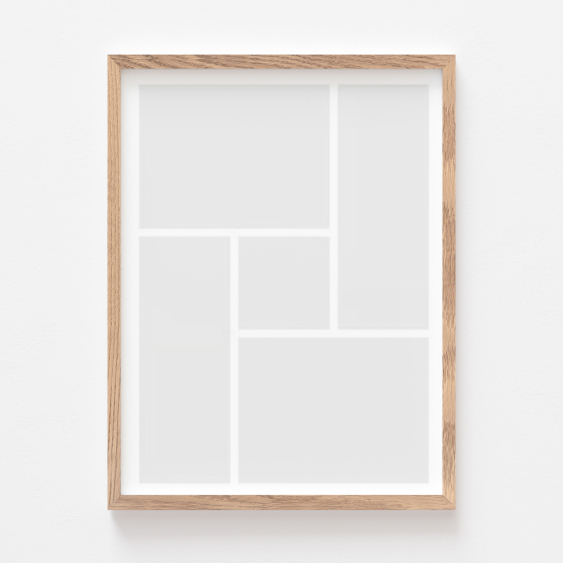 Plakát, A posztered, 5 elem tölgyfa keretben, 21x30