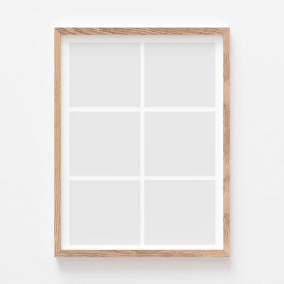 Plakát, A posztere, 6 darab tölgyfa keretben, 21x30