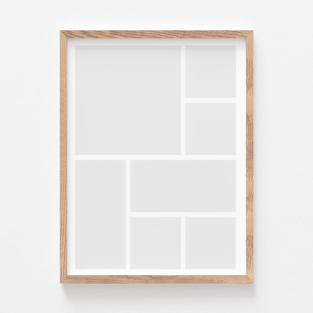 Plakát, A posztere, 7 elem tölgyfa keretben, 21x30