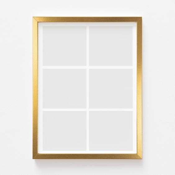 Plakát, A posztered, 6 elemből, arany keretben, 21x30