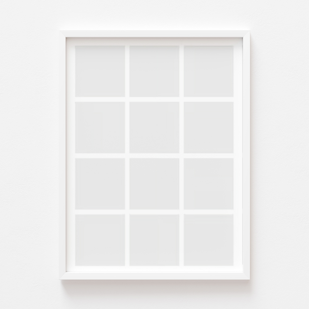 Plakát, A posztered, 12 darab, fehér kerettel, 21x30