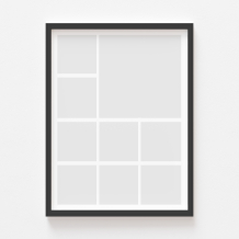 Plakát, A posztered, 9 darab, fekete kerettel, 21x30