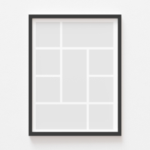 Plakát, A posztered, 9 darab, fekete kerettel, 21x30