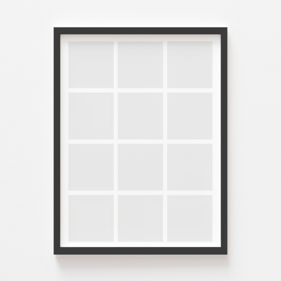 Plakát, A posztered, 12 darab, fekete kerettel, 21x30