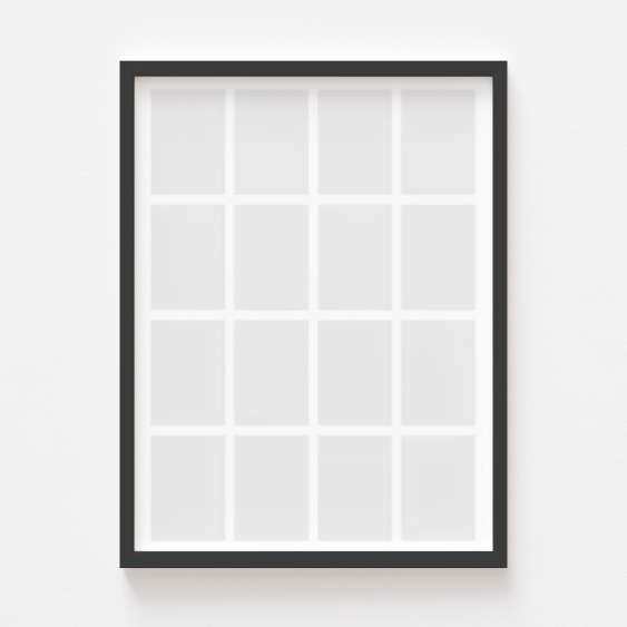 Plakát, A posztered, 16 darab, fekete kerettel, 21x30