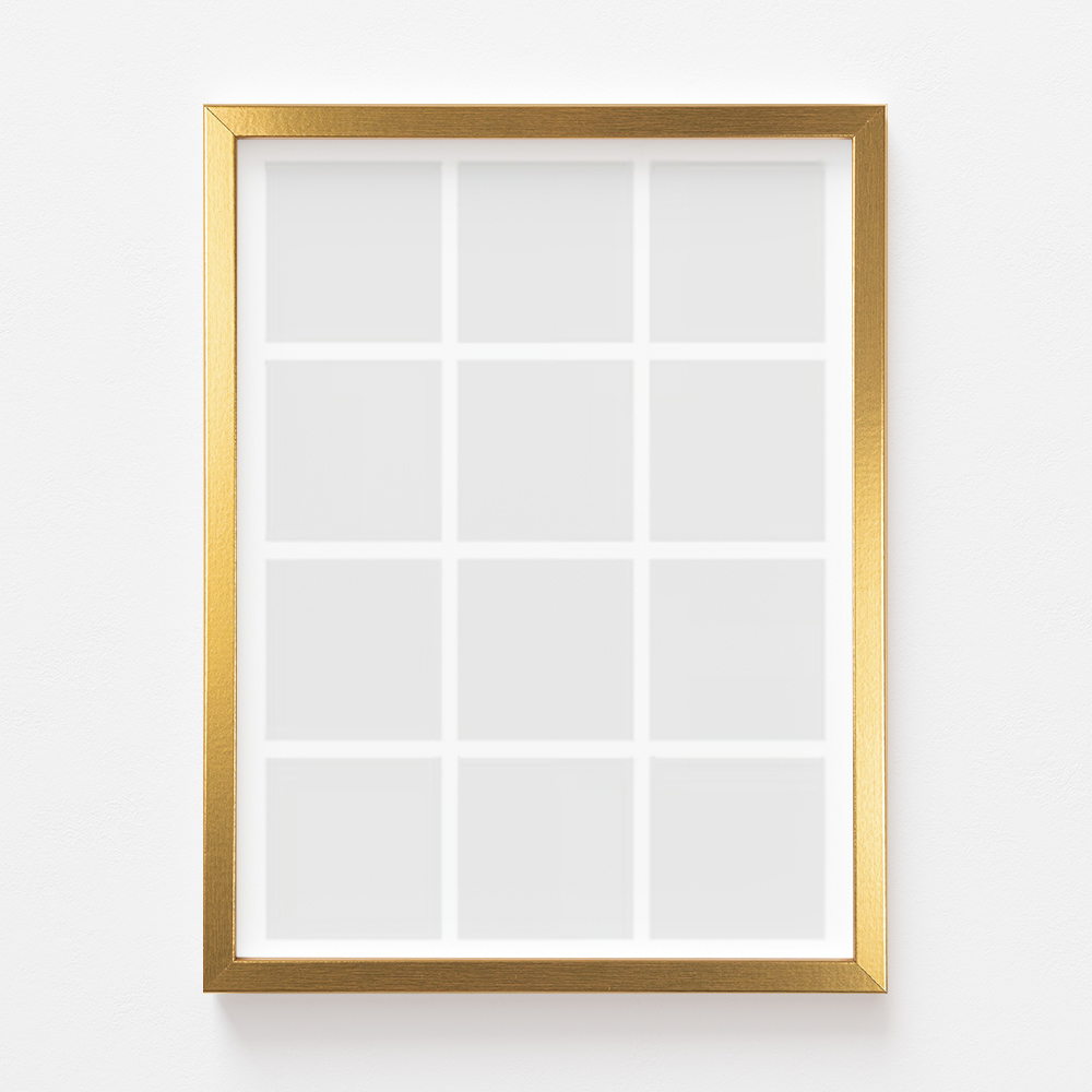 Plakát, A posztered, 12 darab, arany keretben, 21x30