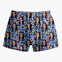 Férfi boxeralsó Pixelek