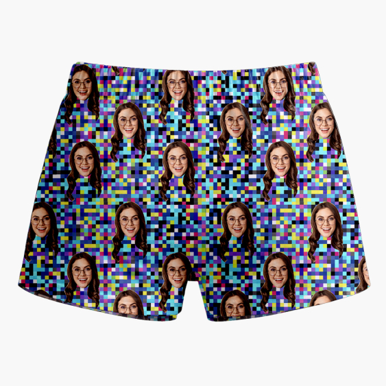 Férfi boxeralsó Pixelek