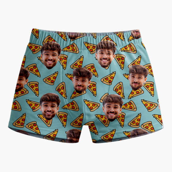 Férfi boxeralsó Pizza