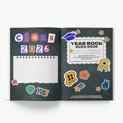 Yearbook Cool fotókönyv, 20x30 cm
