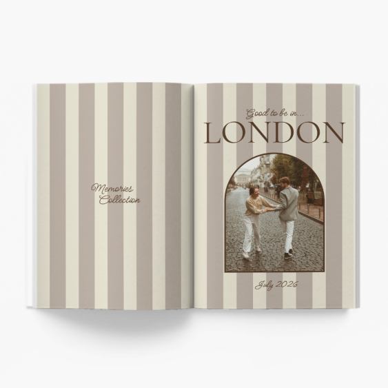 London memories fotókönyv, 20x30 cm