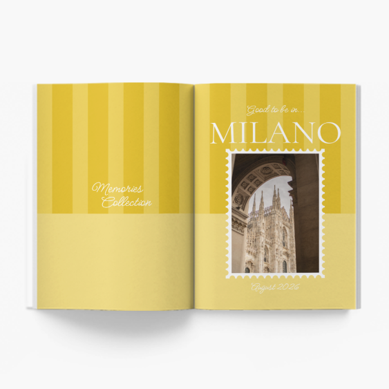 Milano memories fotókönyv, 20x30 cm