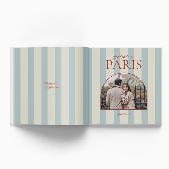 Paris memories fotókönyv, 25x25 cm