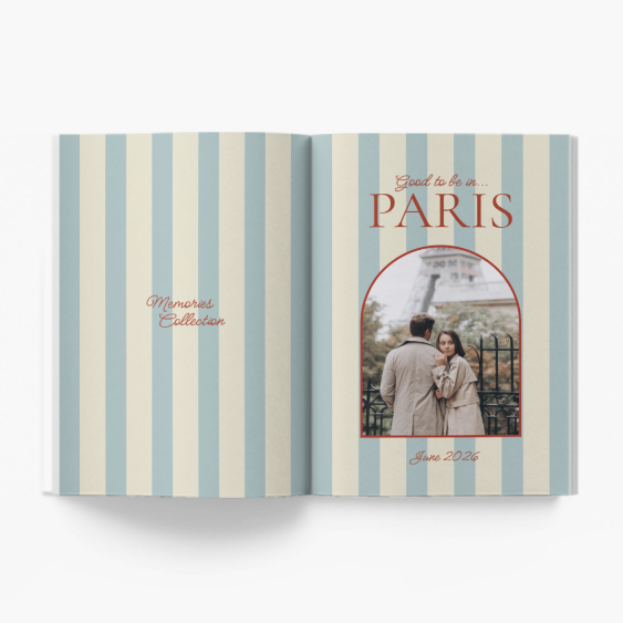 Paris memories fotókönyv, 20x30 cm