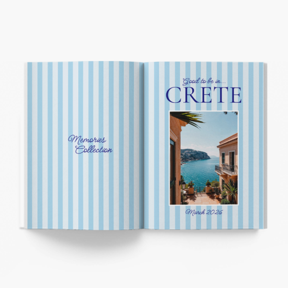 Crete memories fotókönyv, 20x30 cm