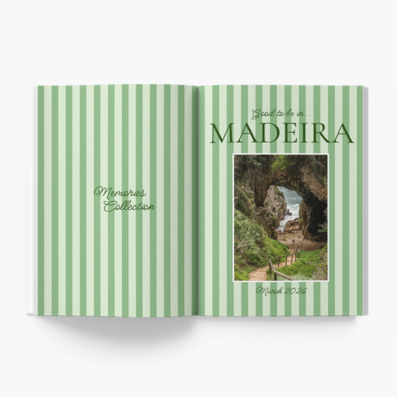 Madeira memories fotókönyv, 20x30 cm